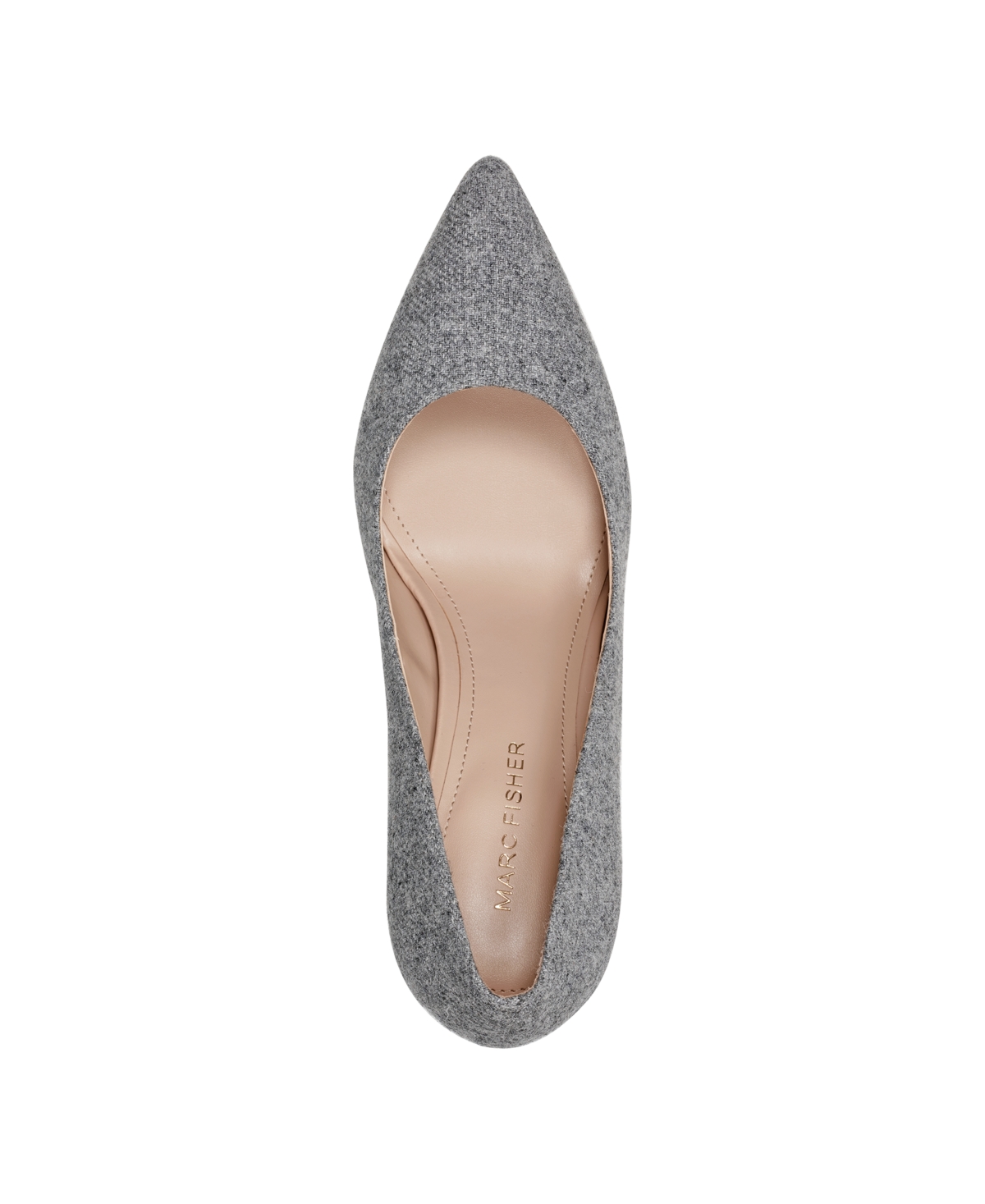 Marc Fisher Women's Viviene Slip-on Block Heel Dress Pumps In Light Grey