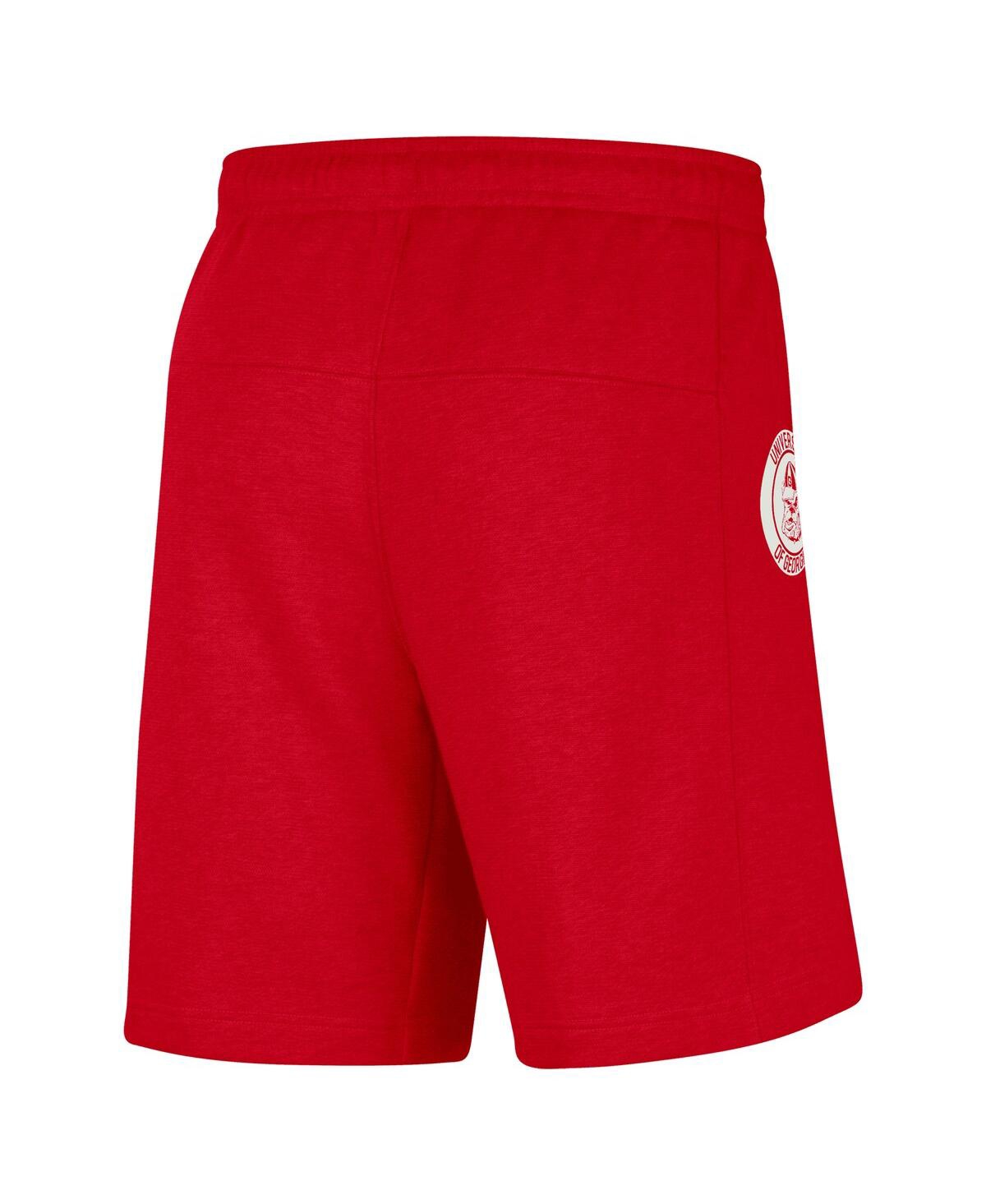 Nike Men'sGeorgia Bulldogs Logo Shorts - Red