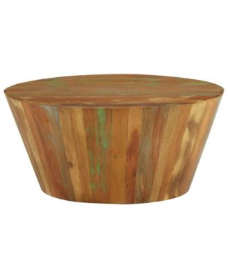 Coffee Table  25.6"x12.2" Solid Reclaimed Wood