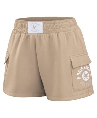 Women's Tan Ohio State Buckeyes Neutral Shorts