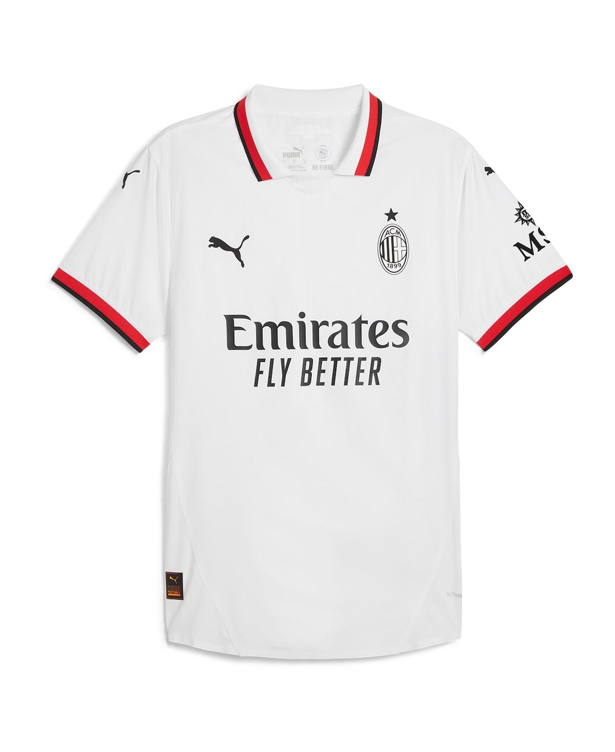 Puma Men'sAc Milan 2024/25 Away Authentic Jersey - White