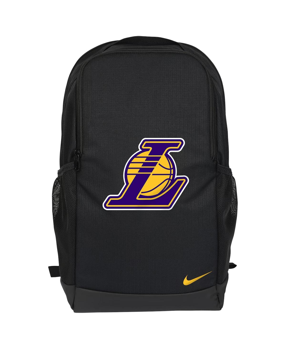 Black Los Angeles Lakers Brasilia Backpack - Black