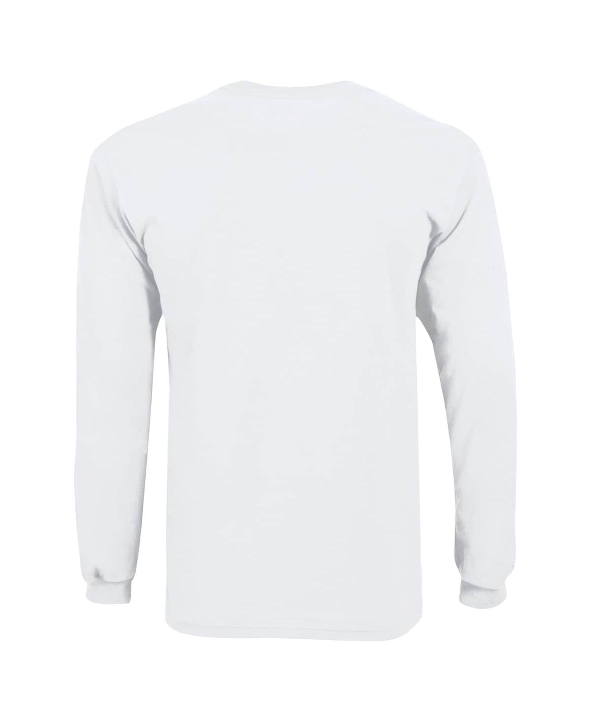 CHAMPION BIG BOYS AND GIRLS WHITE CLEMSON TIGERS ARCH OVER LOGO LONG SLEEVE T-SHIRT