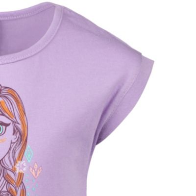 Disney Princess Anna Girls Dress Purple Toddler| Child