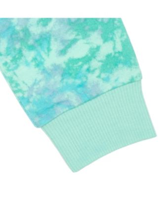 Rainbow Dash Girls French Terry Pullover Crossover Hoodie Toddler to Big Kid