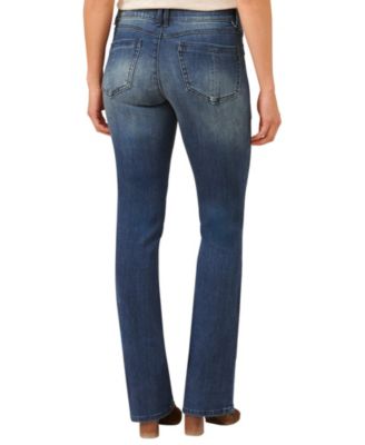 AB Solution Itty Bitty Mid Rise Boot Jeans