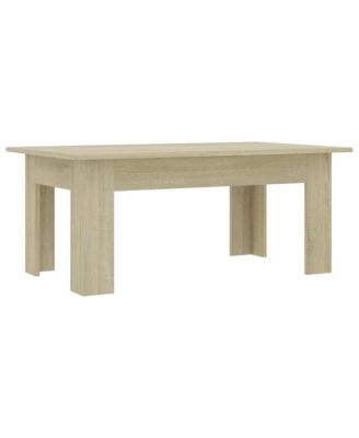 Coffee Table Sonoma Oak 39.4"x23.6"x16.5" Engineered Wood