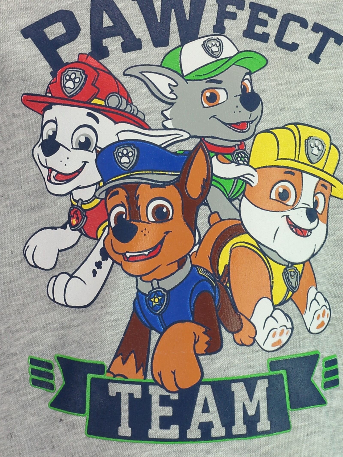 Nickelodeon Toddler Boys Paw Patrol Rubble Marshall Chase Fleece Sweatshirt to