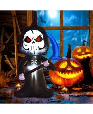 6 Feet Halloween Inflatable Decorations with Built-in LED Lights