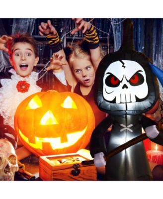 6 Feet Halloween Inflatable Decorations with Built-in LED Lights