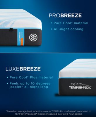 LuxeBreeze 13" Firm Memory Foam Cooling Mattress Set- King