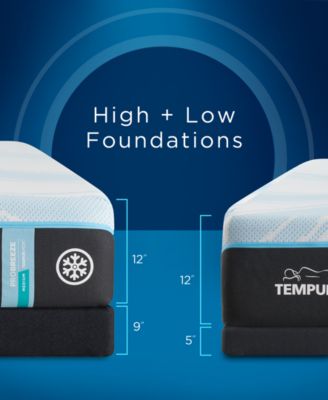 ProBreeze 12" Medium Memory Foam Cooling Mattress Set- King