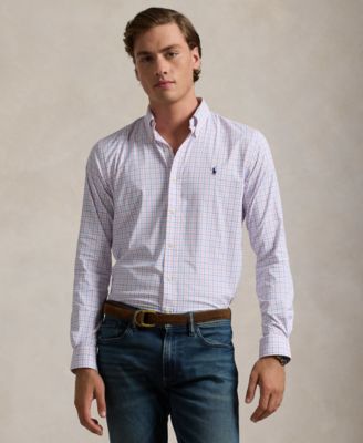 Polo Ralph Lauren - Men's Classic-Fit Plaid Performance Shirt