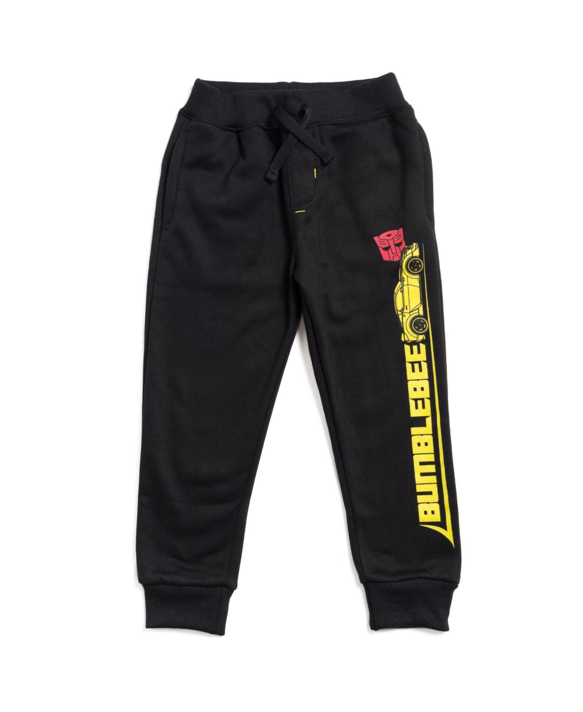 Transformers Toddler Boys Optimus Prime Bumblebee Fleece 2 Pack Pants to -/ black