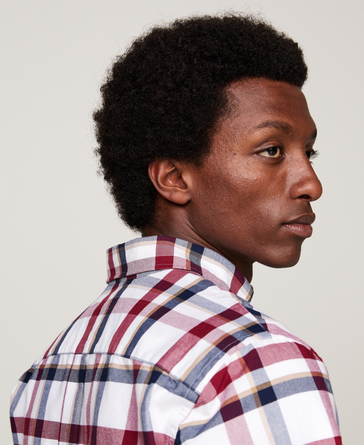Tommy Hilfiger Men's Heritage Regular-Fit Check Button-Down Oxford Shirt -Multi