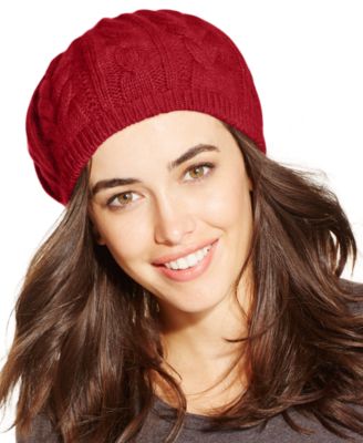 Charter Club - Cashmere Cable Beret