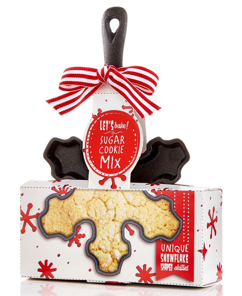Lets Bake Sugar Cookie Mix with Snowflake Skillet Gift Set   Gourmet