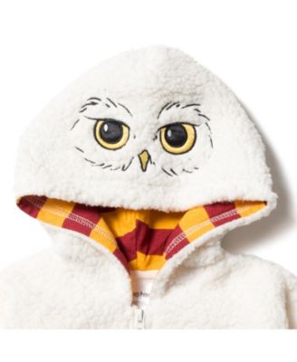 Baby Boys Hedwig Fleece Zip Up Costume Hoodie
