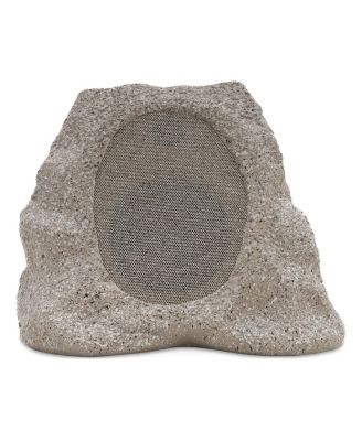 Victrola Rock Speaker Connect Bluetooth Outdoor Speaker with Solar Charging - Each - Stone