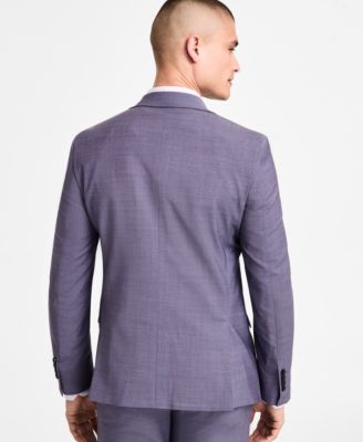 Men's Slim-Fit Peak-Lapel Double-Breasted Suit Jacket, Exclusively at Macy's