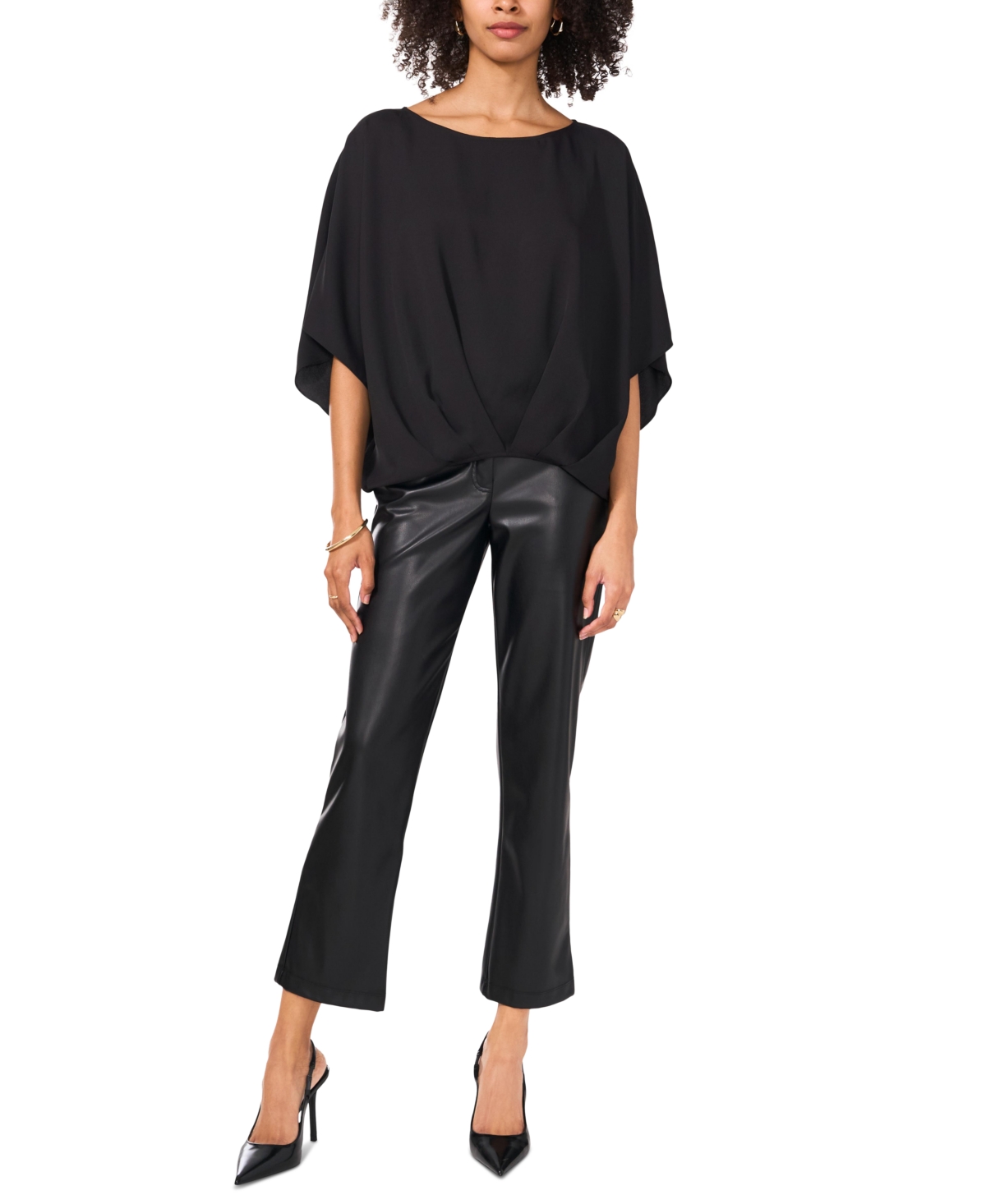 VINCE CAMUTO WOMEN'S DOLMAN SLEEVE TOP 