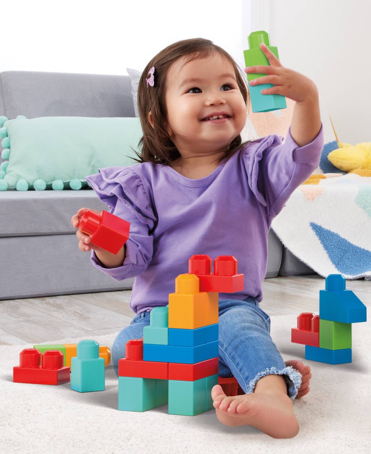 Mega Bloks Fisher-price Big Box Of Blocks Building Toy In Multi-color