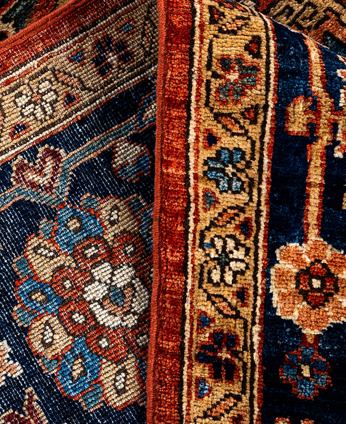 Adorn Hand Woven Rugs Serapi M1993 8'4"x9'9" Area Rug In Red