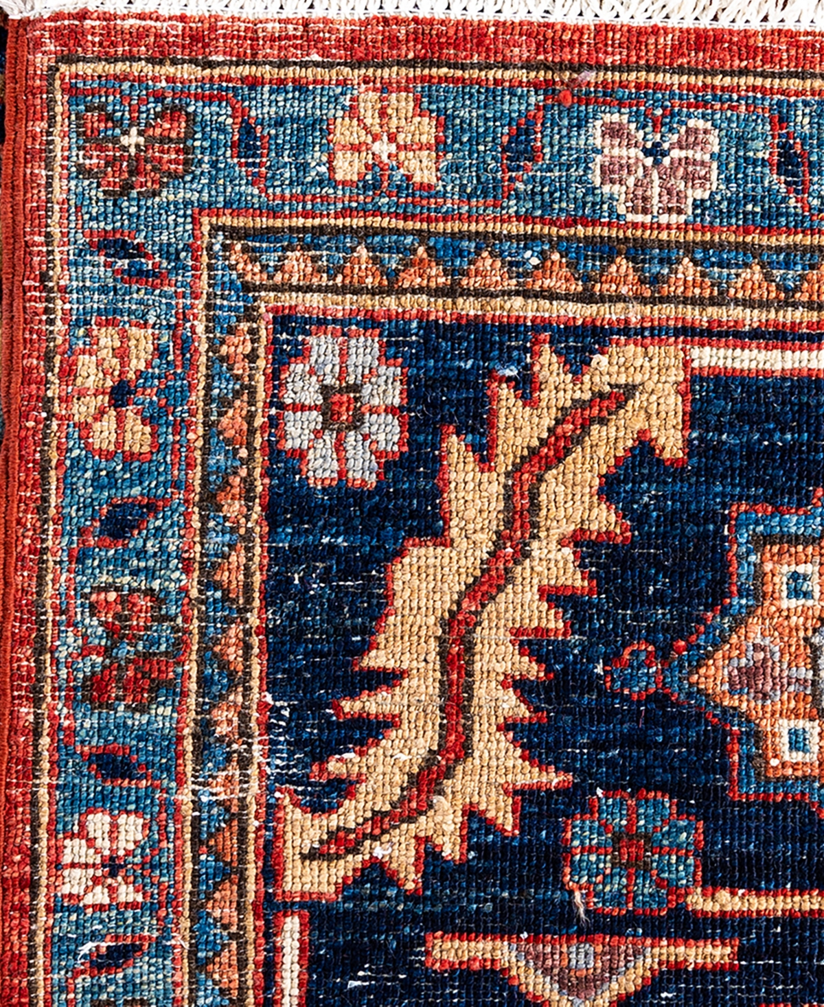 Adorn Hand Woven Rugs Serapi M1993 8'2"x10'4" Area Rug In Red