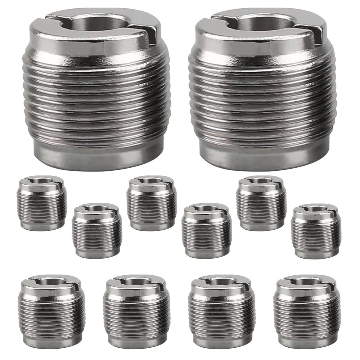 5 Core 12 Pieces Mic Stand Adapter Aluminum 5/8
