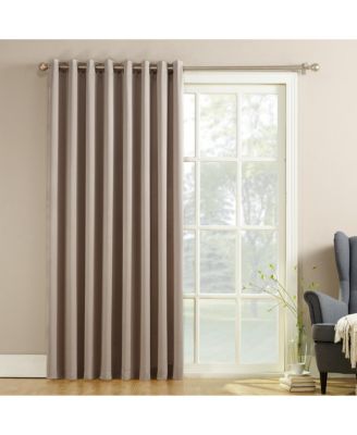 Grant Room Darkening Grommet Sliding Patio Door Curtain Panel