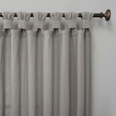 Washed Cotton Twist Tab Curtain