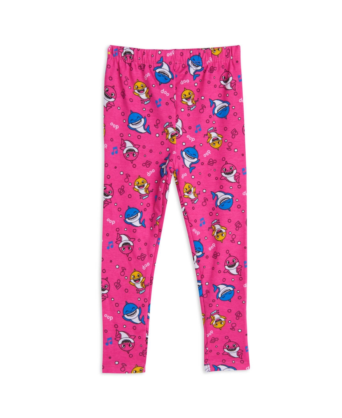 Pinkfong Toddler Girls Baby Shark Pullover Fleece Hoodie and Leggings Outfit Set to -/ gray
