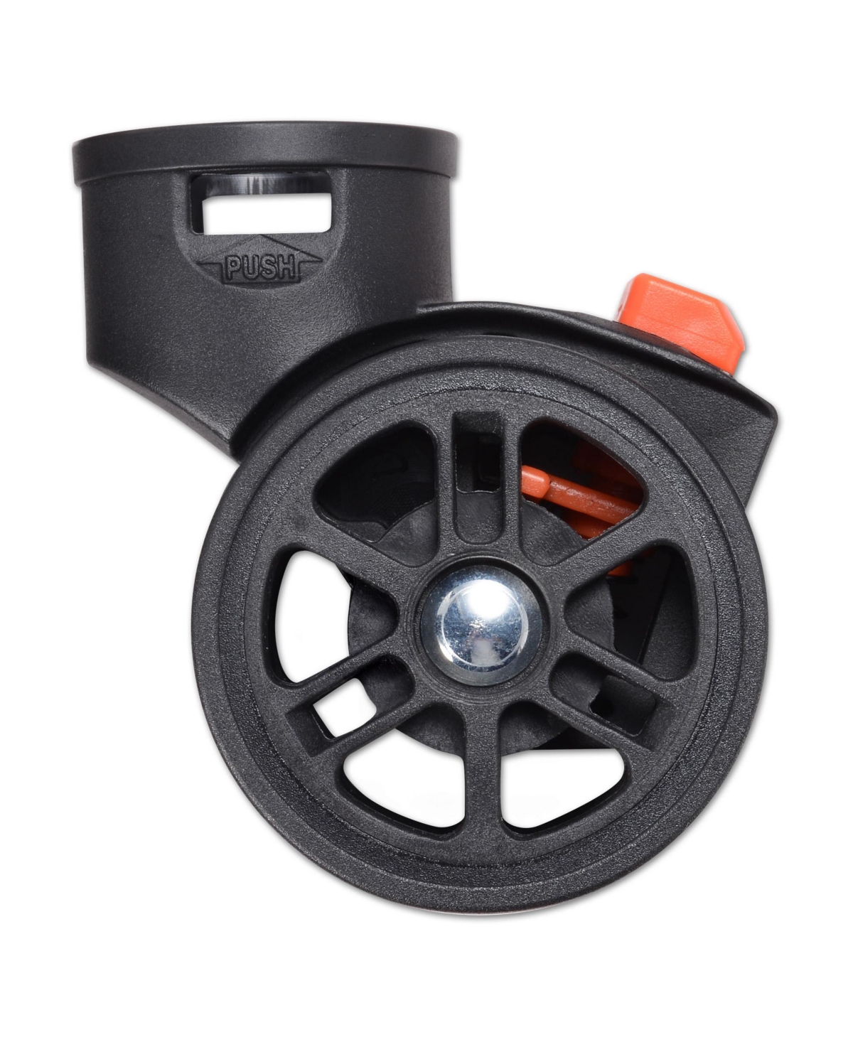 Byootique 4Pcs 2" Swivel Replacement Wheel Caster with Locking Brake for Makeup Case