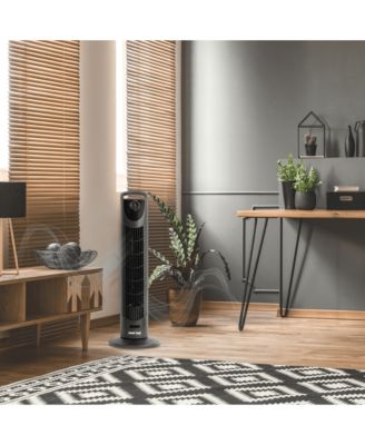 30" Tower Fan with 110° Oscillation, 45 Watts - White