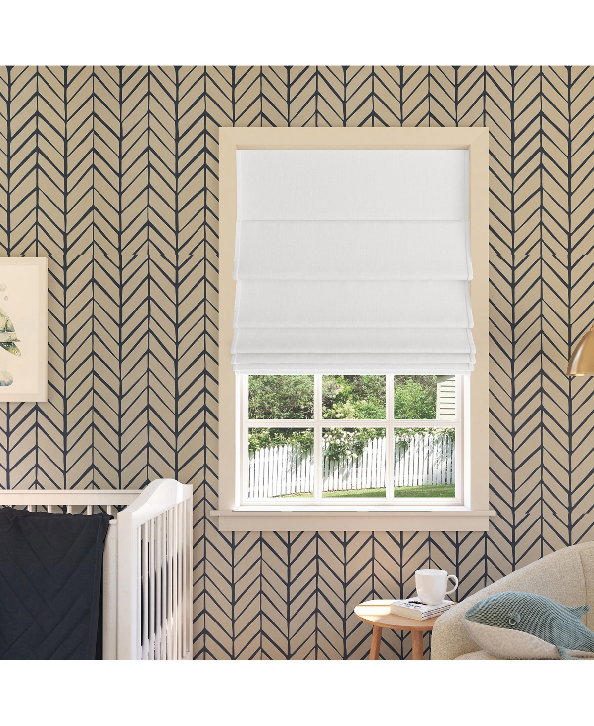 Pryer Textured 100% Blackout Cordless Roman Shade
