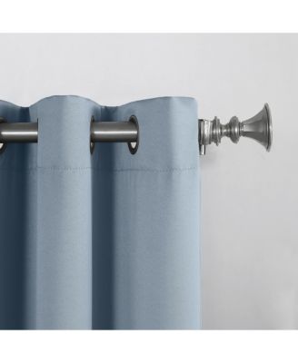 Sun Zero Grant Room Darkening Grommet Curtain Panel