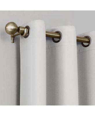 Oslo Theater Grade Extreme 100% Blackout Grommet Curtain Panel