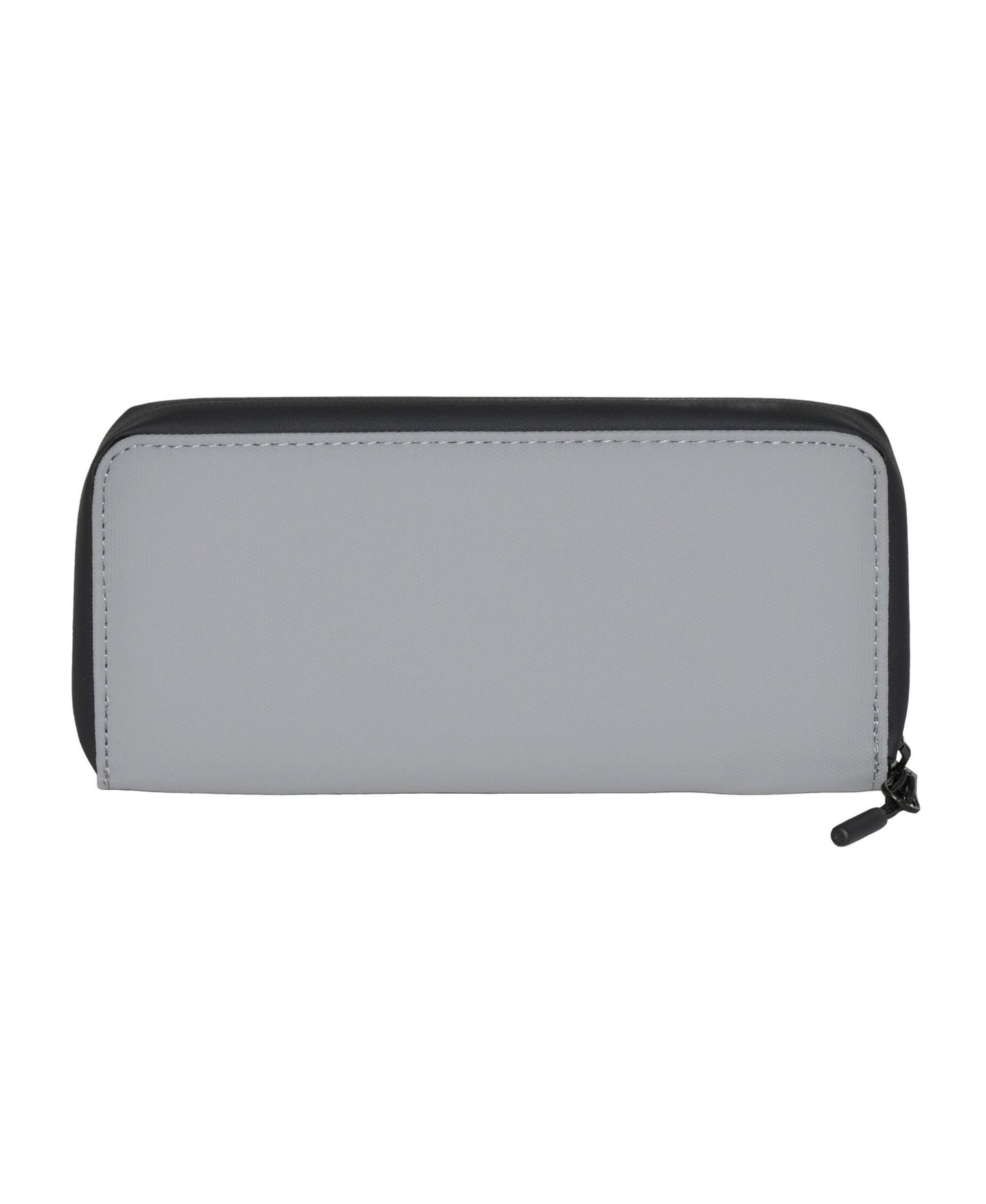 Мужской кошелёк Roots Slim Zipper Round Wallet, цвет: Чёрный комбинированный — фото 7