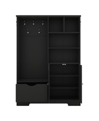 Elegant Multi-functional Hallway Entryway with Storage