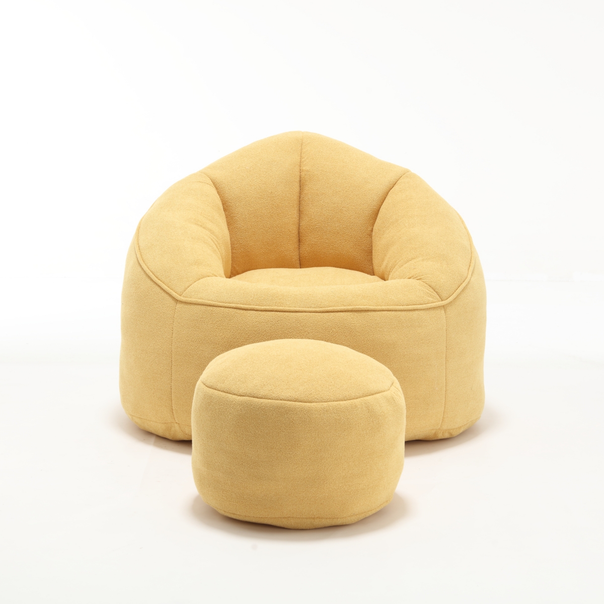 Streamdale Furniture Bean Bag Chair: Foam Padding, Adult Size, Compressed & Padded