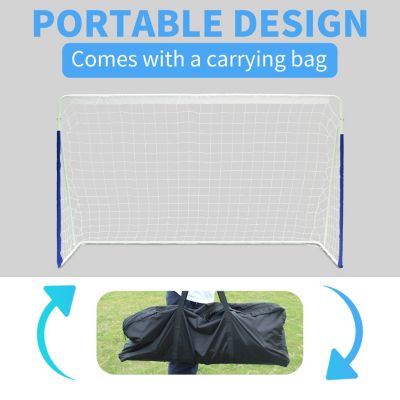 Streamdale Portable Backyard Soccer Goals for Youth (8x5 FT)
