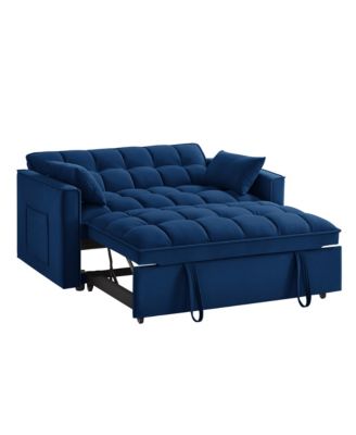 4-in-1 Loveseat Sofa Bed with Storage