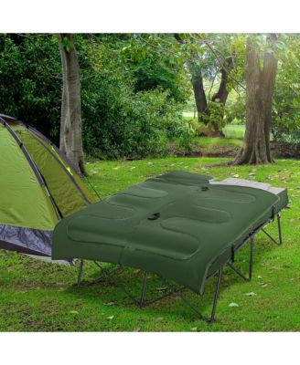 Portable Camping Cot and Accessories Set for Outdoor Adventures