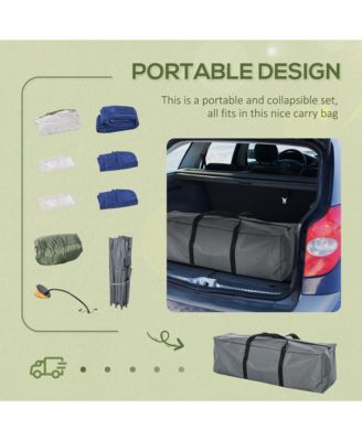 Portable Camping Cot and Accessories Set for Outdoor Adventures