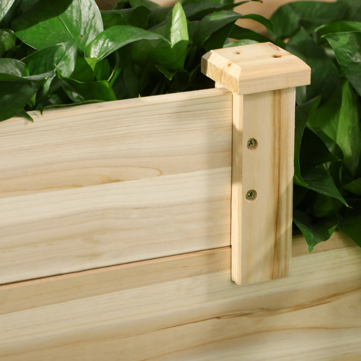 Streamdale Furniture 3-Tier Raised Garden Bed, Outdoor Planter with Open Bottom