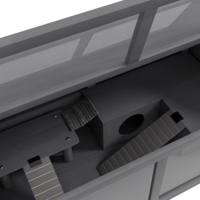 Wooden Hamster Habitat with Accessories