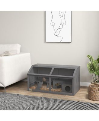 Wooden Hamster Habitat with Accessories