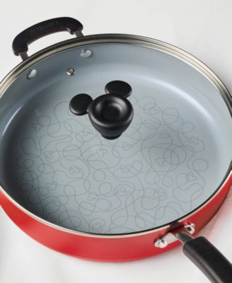 Disney 4.5-Qt. Ceramic Nonstick Saut&eacute; Pan & Lid