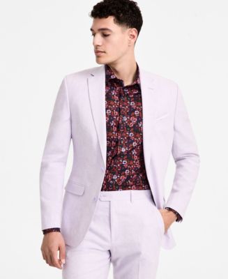 Bar III Men's Slim-Fit Linen Suit Jacket, Exclusively at Macy's