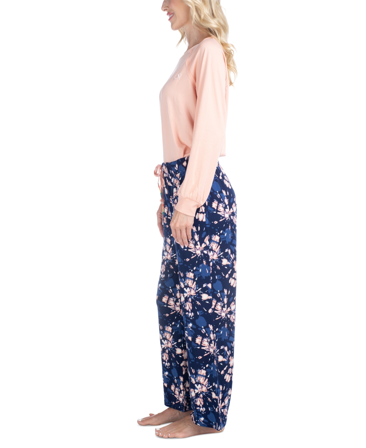 Ocean Pacific Women's 2-Pc. Waves For Days Knit Pajamas Set